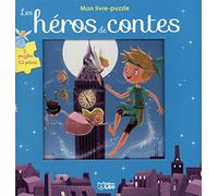 Mon livre puzzle 12 pièces: Les héros de contes - Dès 3 ans