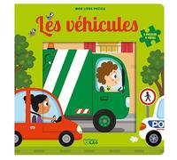 Mon livre puzzle 9 pièces: Les véhicules - Dès 2 ans