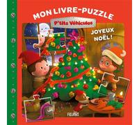 Mon livre-puzzle P'tits véhicules - Joyeux Noël