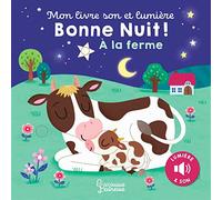 Kasia Dudziuk – Mon livre son et lumière : Bonne nuit à la ferme – Cartonné