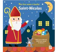 Mon livre sonore à toucher - Saint-Nicolas - Collectif - Le Ballon Eds - cartonné - Comptine, chant