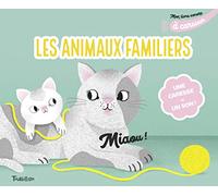 Mon livre sonore des animaux familiers à caresser