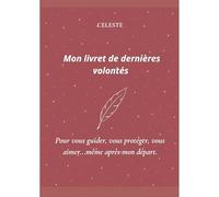 Mon livret de dernières volontés(rose)
