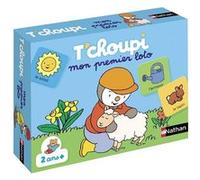 pour tchoupi - Mon Loto Animaux et Objets - 32 Images, 4 Planches (mer, Montagne, Ferme, Jardin) - des 2 Ans - Set Jeu educatif + Carte