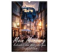 Mon Marbourg, Version française (Calendrier mural 2026 DIN A3 portrait), Calendrier CALVENDO mensuel