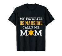 Mon maréchal américain préféré m'appelle Maman, mère, Fils, Fille, Maman T-Shirt Graphique avec Valeur