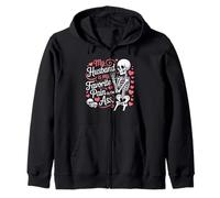 Mon Mari est ma Femme squelettique préférée Sweat à Capuche