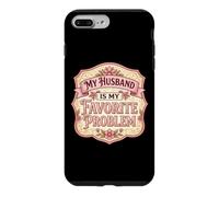 Mon Mari est Mon problème préféré, drôle d'épouse pour la fête des mères Coque pour iPhone 7 Plus/8 Plus