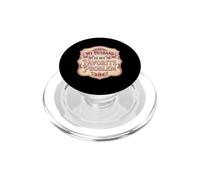 Mon Mari est Mon problème préféré, drôle d'épouse pour la fête des mères PopSockets PopGrip pour MagSafe
