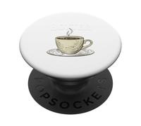 Mon Mari est Plus Sexy Que Mon café Funny Wife Anniversary PopSockets PopGrip Adhésif