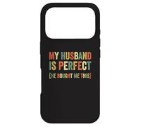 Mon Mari est Un Mariage Parfait, Une Femme drôle, Un Mariage Sarcastique Coque pour iPhone 17 Pro