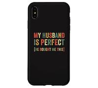 Mon Mari est Un Mariage Parfait, Une Femme drôle, Un Mariage Sarcastique Coque pour iPhone XS Max