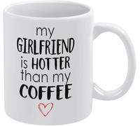 Mon mari et moi animons un atelier. Il travaille, je fais du shopping. Mug rétro à anse, tasse à café originale, mug en céramique imprimé recto verso, cadeau pour maman, papa, un ami, une épouse ou un