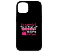 Mon mari et moi faisons un atelier, il travaille et je fais du shopping Coque pour iPhone 13
