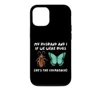 Mon Mari et Moi, si Nous étions des Insectes, Une Femme drôle de cafard Coque pour iPhone 12/12 Pro
