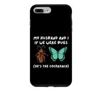 Mon Mari et Moi, si Nous étions des Insectes, Une Femme drôle de cafard Coque pour iPhone 7 Plus/8 Plus
