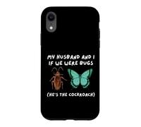 Mon Mari et Moi, si Nous étions des Insectes, Une Femme drôle de cafard Coque pour iPhone XR
