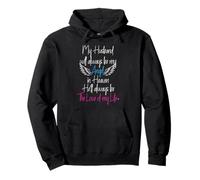 Mon Mari Mon Ange au Ciel en Souvenir d'amour de Mon Mari Sweat à Capuche