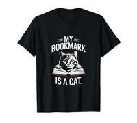 Mon Marque-Page est Un Plaisir pour Les Amoureux de la Lecture avec Un Chat T-Shirt