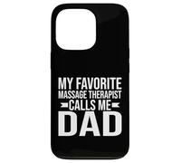Mon massothérapeute préféré m'appelle Papa Massothérapeute Coque pour iPhone 13 Pro