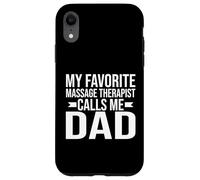 Mon massothérapeute préféré m'appelle Papa Massothérapeute Coque pour iPhone XR