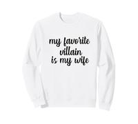 Mon méchant préféré est ma Femme, Couple drôle, Mariage, Mari Sweatshirt
