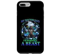 Mon médecin a Dit Que Je suis morbide, Une bête Loup-Garou Coque pour iPhone 7 Plus/8 Plus