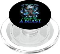 Mon médecin a Dit Que Je suis morbide, Une bête Loup-Garou PopSockets PopGrip pour MagSafe