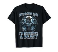 Mon médecin a Dit Que Je suis morbidly a Beast Cowboy Wolf T-Shirt
