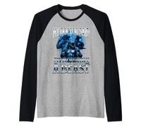 Mon médecin a Dit Que j'étais Morbidly A Beast Funny Alpha Wolf Meme Manche Raglan