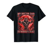 Mon médecin a Dit Que j'étais Morbidly A Beast Funny Alpha Wolf Meme T-Shirt