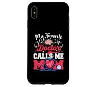 Mon médecin préféré m'appelle Maman, fête des mères Amusante 2026 Coque pour iPhone XS Max