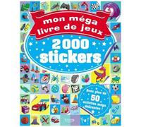 Mon Méga Livre De Jeux - 2 000 Stickers