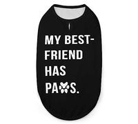 Mon Meilleur ami a des Pattes Doghirtsummer T-Shirt pour Animaux de Compagnie, débardeur sans Manches, vêtements Formels pour Chiots et Chats, Grande Taille