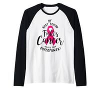 Mon Meilleur ami Combat Le Cancer du Sein Quel est Ton Super Pouvoir Manche Raglan