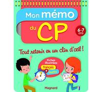 Mon Memo du CP 6 7 Ans