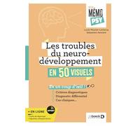 Mon mémo-psy - Les troubles du neurodéveloppement en 50 visuels: Critères diagnostiques, diagnostic différentiel et cas cliniques en un coup d'œil !