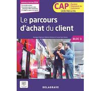 Mon métier, mes compétences Le parcours d’achat CAP EPC 1re et 2e années (2024) - Pochette élève - Caroline Autret - Delagrave - broché - Scolaire / Universitaire