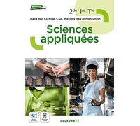 Mon métier, mes compétences - Sciences appliquées 2de, 1re, Tle Bac Pro Cuisine, CSR et Métiers de l'alimentation (2022) - Pochette élève