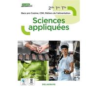 Mon métier, mes compétences - Sciences appliquées 2de, 1re, Tle Bac Pro Cuisine, CSR et Métiers de l'alimentation (2022) - Pochette élève - Catherine Armagnac - Delagrave - broché - Scolaire / Univers