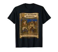 Mon Milkshake apporte Taverne Ritter Buhurt Hema LARP T-Shirt