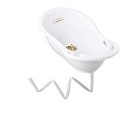 Mon Mobilier Design Baignoire bébé thermomètre Blanc Biche 86 cm + Tuyau