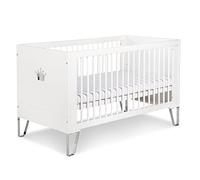 Mon Mobilier Design Blanka Lit bébé évolutif Convertible en lit Enfant 140X70 Blanc