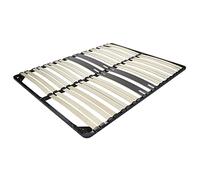 Mon Mobilier Design CAMA Sommier Ergonomique à Lattes avec Zone Lombaire renforcée 160X200 cm