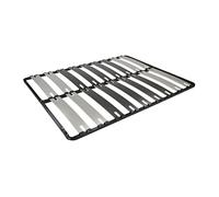 Mon Mobilier Design CUNO Sommier à Lattes Larges 200x200 cm sans Pieds