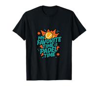 Mon moment préféré est Padel Time Graffiti Art T-Shirt