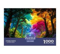 Mon Monde Idéal Puzzle 1000 Pièces pour Adultes Et Enfants Dès 14 Ans Jeu Patience & Réflexion Divertissement Créatif Classiques Décoration Maison Anti-Stress Concentration 52x38cm/1000pcs