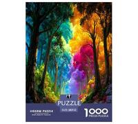 Mon Monde Idéal Puzzle De 1000 Pièces pour Adultes Et Enfants Dès 14 Ans Jeu Cadeau Unique Divertissement Créatif Cadeau Classiques Décoration Maison Anti-Stress 52x38cm/1000pcs