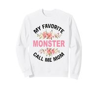 Mon Monstre préféré Appelle-Moi Maman Maman mère et Fils Maman Sweatshirt