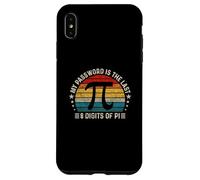 Mon Mot de Passe est composé des 8 Derniers Chiffres de Pi - Funny Math Teacher Coque pour iPhone XS Max